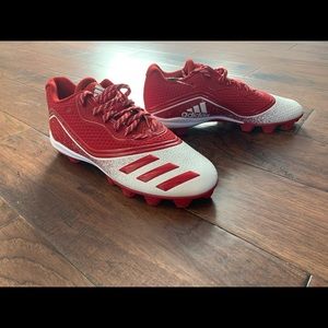 Adidas V Molded Cleats - Mens Size 8